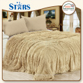 GS-FFPVB-4 Home Textile Knitted wholesale warm winter blankets for bed